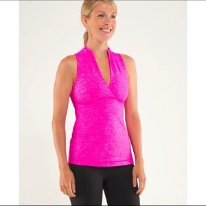 Lululemon Whisper Tank in Heathered Paris Pink Size 4 Original Retail: $52